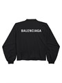 Винтажный хлопковый лонгслив Balenciaga с вышивкой на спине и передней части, производство Португалия 11008726