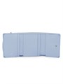 Prada Компактный сафьяновый кожаный бумажник на молнии с 6 кармашками для карт и отделением для монет 11019700