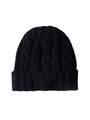 Prada Кашемировая шапка с вязаным узором, 100% кашемир, универсальная модель 11020954