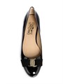 Лаковые балетки Varina с бантом и логотипом для женщин от Ferragamo 11018942