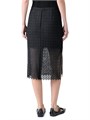 Юбка-карандаш Akris Punto с цветочным гипюром и задним разрезом, 100% полиэстер, подходит для химчистки 11030561