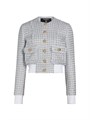 Balmain Buttoned Tweed Blouson Jacket 11013241