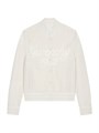Молодёжная вязаная куртка Givenchy Varsity с вышивкой и эластичными манжетами, 50% полиамид, 50% хлопок 11008834