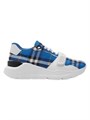 Кроссовки Burberry Check Low-Top с амортизирующей резиновой подошвой и шнурками 11011833