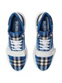 Кроссовки Burberry Check Low-Top с амортизирующей резиновой подошвой и шнурками 11011833