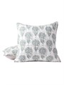 Coyuchi Наволочка Flores с ручной вышивкой, 66 см x 66 см, 100% органический хлопок, машинная стирка 11015285