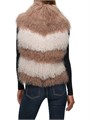 Gorski Безрукавный жилет из монгольского меха с нейлоновыми вставками и застежкой-молнией, боковые карманы 11020285