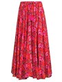 Длинная юбка с цветочным принтом Ro',s Garden из 100% хлопка с эластичным поясом 11011758
