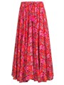 Длинная юбка с цветочным принтом Ro',s Garden из 100% хлопка с эластичным поясом 11011758