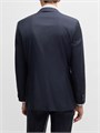 Слим-фит костюм из virgin wool Boss с двумя пуговицами, боковым шлицем и карманами на клапанах 11012737