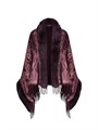 Gorski Двусторонний кашемировый палантин с отделкой из овчины ',Тоскана',, длина около 178 см 11020439