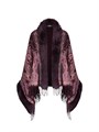 Gorski Двусторонний кашемировый палантин с отделкой из овчины ',Тоскана',, длина около 178 см 11020439