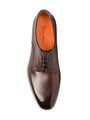 Мужские кожаные туфли Santoni Adrian с заостренным носком и шнуровкой, сделанные в Италии 11025151