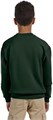 Молодёжный флисовый свитшот Jerzees 562B NuBlend с круглым вырезом, большой размер, лесной зелёный 10022427