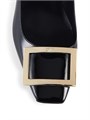 Roger Vivier Лаковые туфли Belle Vivier Trompette с квадратным носком и пряжкой 11016885