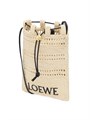Loewe Сумка через плечо из раффии с затягивающимся верхом и логотипом, размер 16 см x 20 см 11009525
