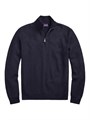 Лонгслив из шерсти с застёжкой на молнии Pique-Knit от Ralph Lauren, 100% шерсть, производство Италия 11009740
