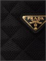 Сандалии Prada с тканевой вышивкой и кожаной подошвой с логотипом 11017508