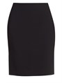 Юбка-карандаш из эластичной шерсти Akris с завышенной талией и потайной молнией, Италия 11019134