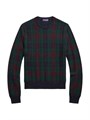 Кашемировый пуловер с квадратным узором от Ralph Lauren, 100% кашемир, Италия 11020195