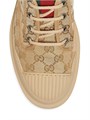 Шнурованные туфли Gucci New Sherlin из GG Canvas с резиновой подошвой и круглым носком 11024387