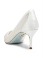 Элегантные туфли Voile из тюля и сатина с острым носом и каблуком 65 мм от Aquazzura 11020351