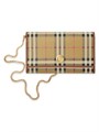 Burberry Клатч Hannah в клетку с несъемным цепочным ремешком 11011543