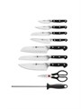 ZWILLING J.A. Henckels Набор кухонных ножей из 16 предметов Pro, высокоуглеродистая нержавеющая сталь, эргономичный дизайн, блок хранения 11025224