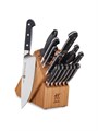 ZWILLING J.A. Henckels Набор кухонных ножей из 16 предметов Pro, высокоуглеродистая нержавеющая сталь, эргономичный дизайн, блок хранения 11025224