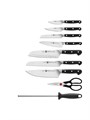 ZWILLING J.A. Henckels Набор кухонных ножей из 16 предметов Pro, высокоуглеродистая нержавеющая сталь, эргономичный дизайн, блок хранения 11025224