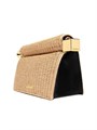 Jacquemus Сумка La Pochette Rond Carre из текстиля и кожи с магнитной застежкой, размер 27x17x12 см 11026739