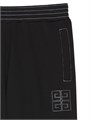 Флисовые спортивные брюки Jogger Givenchy с эластичным поясом и карманами, расслабленный крой 11026827