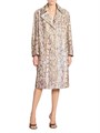 Dries Van Noten Ricca Sequined Snakeskin-Print Cotton Coat 11030730