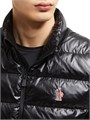 Пуховик Moncler Grenoble для активного отдыха с 90% пуховым наполнителем и сетчатыми вставками 11014466