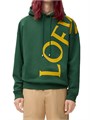 Худи Loewe Relaxed-Fit с крупным логотипом, из хлопковой смеси, с длинными рукавами, произведено в Португалии 11024595