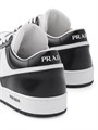 Мужские кожаные кроссовки Prada Downtown с легкой подошвой и логотипом на язычке 11014855