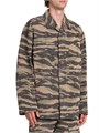 Камуфляжная спортивная куртка от Jil Sander с воротником, длинными рукавами и карманами 11021162