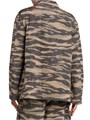 Камуфляжная спортивная куртка от Jil Sander с воротником, длинными рукавами и карманами 11021162