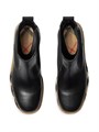 Ботинки Burberry Gravel 35MM Chelsea с каблуком 35 мм и удобной конструкцией slip-on 11011574