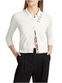 Кардиган Thom Browne из хлопкового джерси с V-образным вырезом и мотивом 4 Bar Stripe 11023569