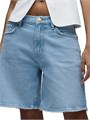 Hudson Jeans Джинсовые шорты с потертостями Brooks Nader x Hudson Bayou Boyfriend, 99% хлопок, пять карманов 10042316