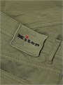 Стильные итальянские прямые брюки из эластичного хлопка Kiton с пятью карманами 11019079