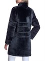 Шуба Maximilian из окрашенного меха ягнёнка с воротником-стойкой и длинными рукавами, реверсивная 11023142