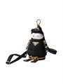 Prada Мягкая сумка-робот из переработанного нейлона с логотипом и съемной плечевой лямкой 11008472