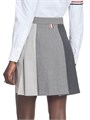 Мини-юбка с плиссировкой из шерсти Thom Browne с изысканным дизайном и итальянским качеством 11009724