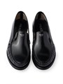 Лоферы из гладкой кожи Prada с резиновой подошвой и кожаной стелькой 11013502