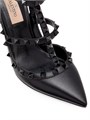Туфли на ремешке Valentino Garavani Rockstud с тональными заклепками, каблук 100 мм 11008499