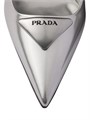 Кожаные металлические туфли Prada с узким носком и каблуком 75 мм 11020222