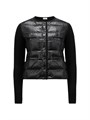 Кардиган с передними кнопками Moncler из ультратонкой мериносовой шерсти с пуховым наполнителем 11016759