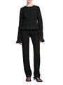 Jil Sander Smocked Fitted Frill Jacket 11025005